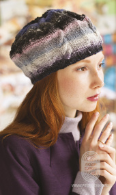Twisted Stitch Earflap Beanie, схема вязания на сайте Люди Вяжут