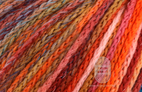 COOL MERINO COLOR, схема вязания на сайте Люди Вяжут