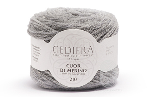 CUOR DI MERINO 210, схема вязания на сайте Люди Вяжут