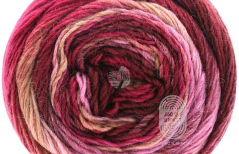 MEILENWEIT 100 COLOR MIX SOFT, схема вязания на сайте Люди Вяжут