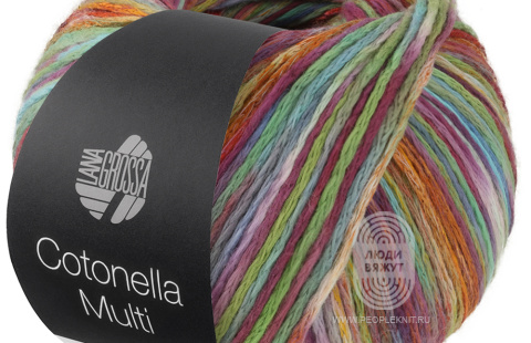 COTONELLA multi, схема вязания на сайте Люди Вяжут