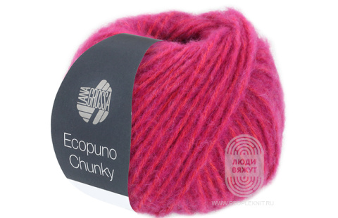 ECOPUNO chunky, схема вязания на сайте Люди Вяжут