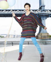 Batwing Pullover, схема вязания на сайте Люди Вяжут
