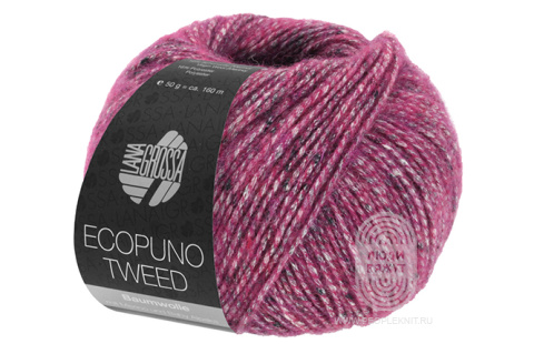 ECOPUNO tweed, схема вязания на сайте Люди Вяжут