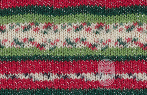 MEILENWEIT 100 CHRISTMAS lurex, схема вязания на сайте Люди Вяжут