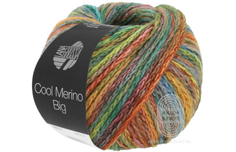 COOL MERINO BIG COLOR, схема вязания на сайте Люди Вяжут