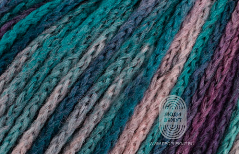 COOL MERINO COLOR, схема вязания на сайте Люди Вяжут