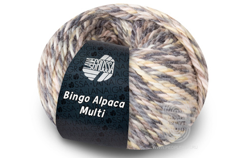 BINGO ALPACA multicolor, схема вязания на сайте Люди Вяжут