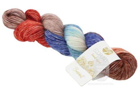 ECOPUNO hand-dyed, схема вязания на сайте Люди Вяжут