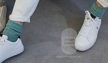 Носки, схема вязания на сайте Люди Вяжут